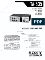 Sony-TA-535-Service-Manual