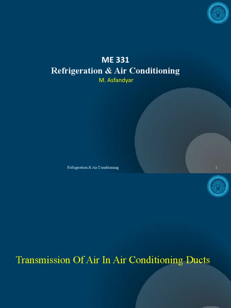 Air Flow Dynamics in Duct Systems | PDF | Duct (Flow) | Fluid Dynamics