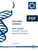 Viral RNA Isolation: User Manual