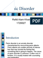 Rafid Alam Khan - Panic Disorder