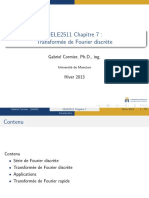 CHAPITRE 7 Transformée de Fourrier Discrete (Slide) PDF