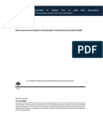 2007 CAM - Risk Assessment of Psilocin and Psilocybin Mushrooms (Magic Mushrooms)