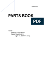 WA320-5 Engine Parts Book