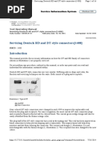 Servicing Deutsch HD and DT Style Connectors (1408) : Tool Operating Manual