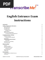 T104 - English Entrance Exam Instructions 20200713 PDF