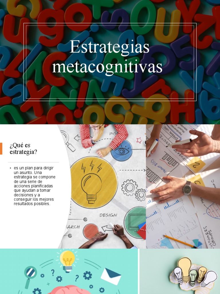 Estrategias Metacognitivas en Aprendizaje | PDF