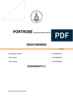Portrobe: Group Members