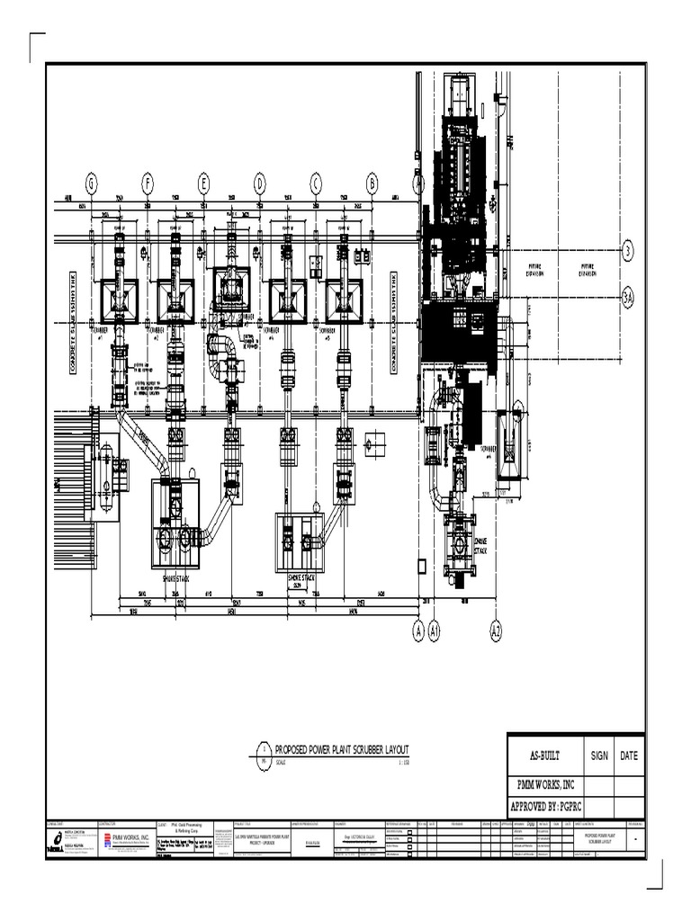 EXHAUST DUCT LAYOUT PLAN3Layout1 PDF Economic Sectors Engineering