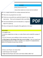 Junit Materials For Students PDF