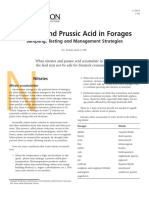 Prussic Acid Poisoning Extension Paper