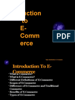 Introduction To Ecommerce