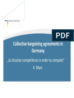 Collective Bargaining System in Germany - Thomas Keysers PDF