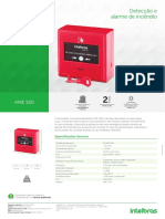 AME 520 - Acionador Manual Endereçavel - Data Sheet PDF