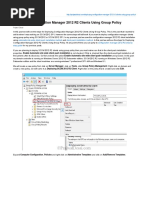 13 - Deploying Configuration Manager 2012 R2 Clients Using Group Policy