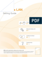 Wireless LAN Wireless LAN: Setting Guide Setting Guide