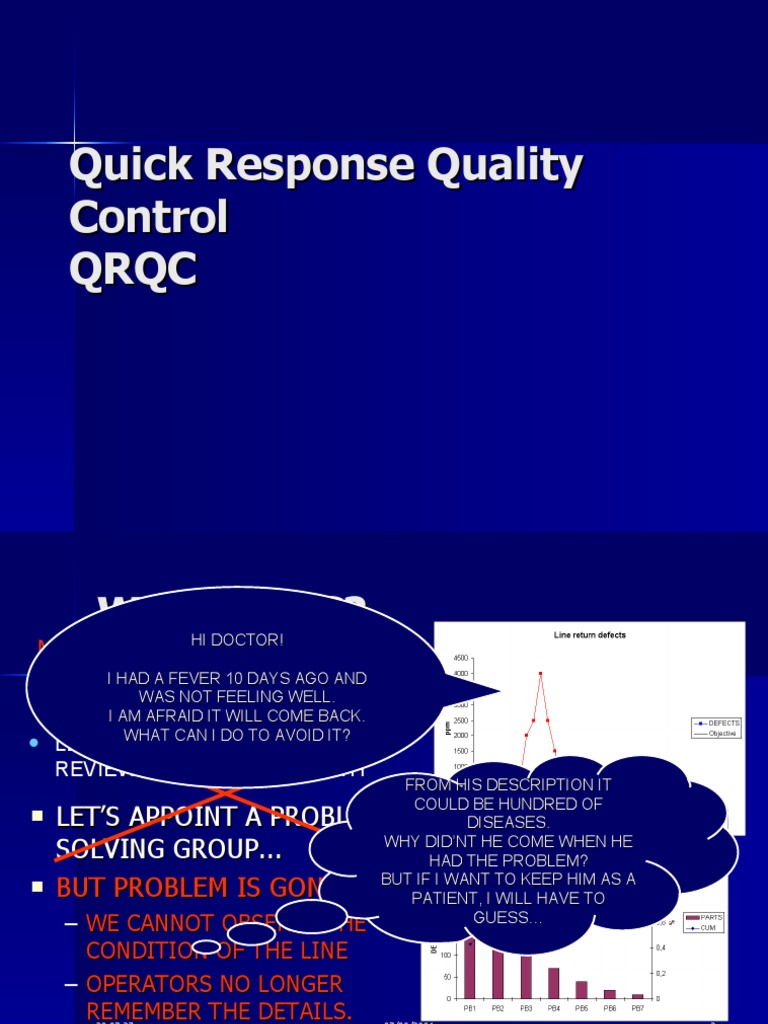 Quick Response Quality Control Overview | PDF | Business