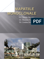 Gamapatiile Monoclonale PDF