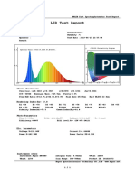 LED Test Report: Product Mark