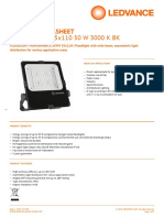 FL PFM ASYM 55x110 50 W 3000 K BK: Product Datasheet