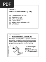 Local Area Network (Lan) : Characteristics of Lans