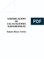 Fortificación de Excavaciones Subterráneas