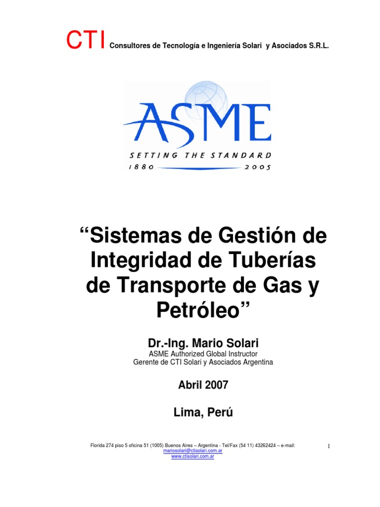 Curso Asme b318s Api 1160 PDF | PDF | Información | Toma de decisiones