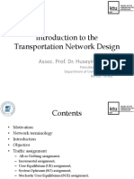 Introduction To The Transportation Road Network Design