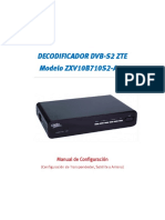 DECODIFICADOR ZTE ZXV10 B710S2 A34 - Hispansat Revisado