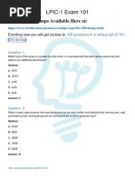 LPIC-1 Exam 101: LPI 101-500 Dumps Available Here at