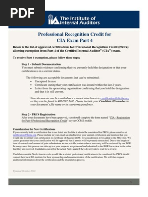 How To Become A Certified Internal Auditor Cia A Step By