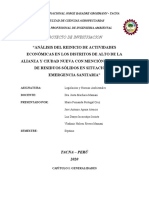 Proyecto Legislación Ambiental