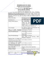 Signature Not Verified: WWW - Newmangaloreport.gov - in WWW - Eprocure.gov - In/eprocure/app