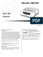 Manual Microline 420 PDF