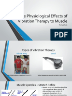 The Physiological Effects of Vibration Therapy To Muscle Presentation - RS2020