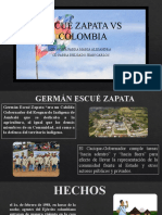 Escué Zapata VS Colombia