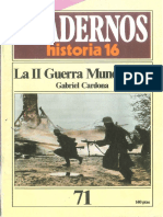 Cuadernos de Historia -  La II Guerra Mundial - Gabriel Cardona ( primera parte ) nº 71.pdf