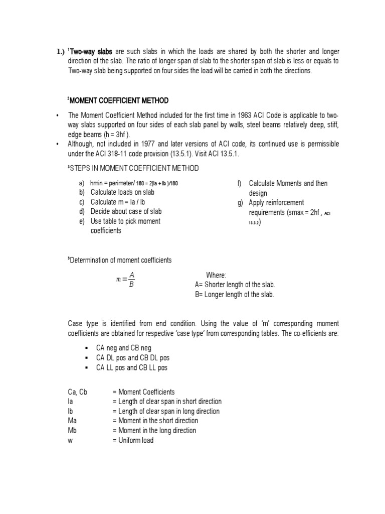 5.) RCD - Midterm Library Work Quiz 2 - Concept (2-Way Slab) | PDF ...