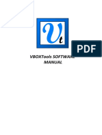 Vboxtools Software Manual