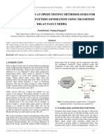 Loc, Los and Loes At-Speed Testing Methodologies For Automatic Test Pattern Generation Using Transition Delay Fault Model