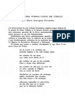 Analisis Del Poema Lxxvi de Trilce: Por Rodríguez