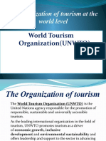 Organization of Tourism 4