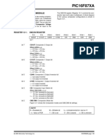 PIC16F87XA: 12.0 Comparator Module