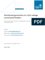 ARC Learning Report Distributed Generation On 11kV Voltage Constrained Feeders Sept 2014 PDF