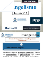 Evangelismo Leccion 5