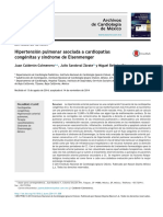 Hipertensión Pulmonar Asociada A Cardiopatías Congénitas y Síndrome de Eisenmenger