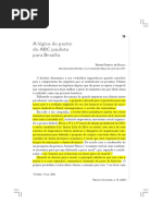 A lógica do pacto ABC BRASILIA
