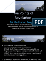 Points of Revelation, DK Based