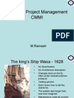 Software Project Management Cmmi: M.Ramesh