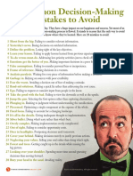 28 Common Decision-Making Mistakes To Avoid PDF