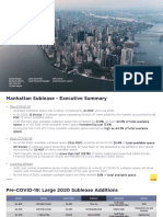 Q2 2020 Manhattan Office Sublet Overview